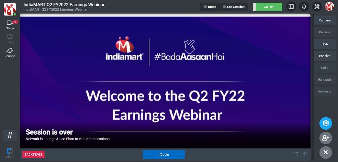 IndiaMart Q2